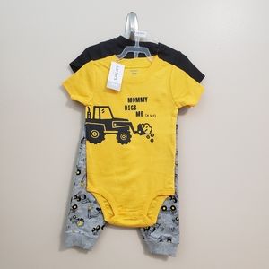 Carter's Boy's 24m 3 Piece Set Construction